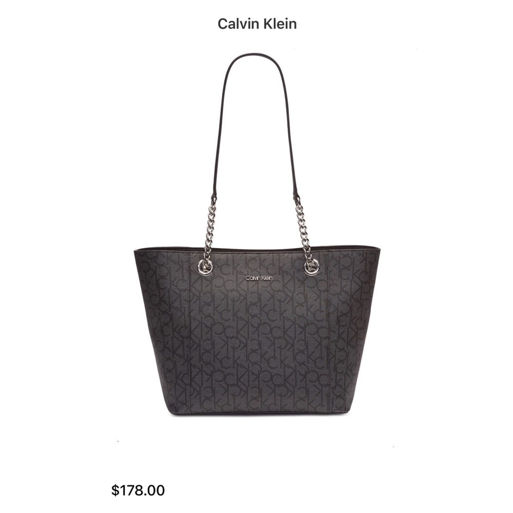 Calvin Klein Classic Signature Hayden Tote (large)